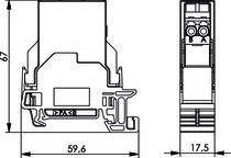 Telegärtner STX Tragschienen-Verbinder 100022792