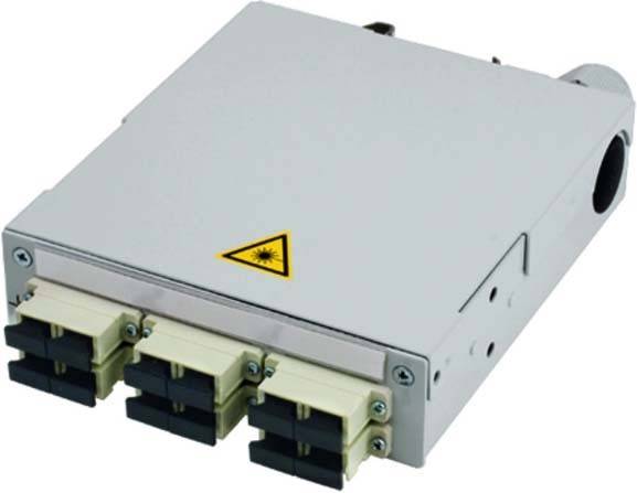 Telegärtner TS-Verteiler mit 6xSCD 100022884