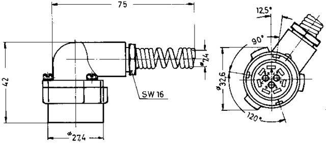 Telegärtner NF-Kabelwinkelstecker 100022930