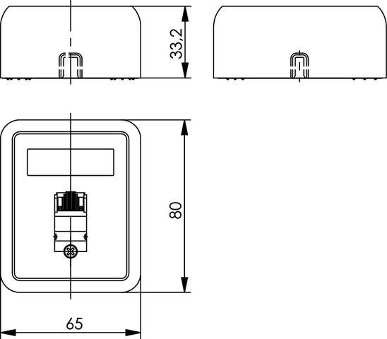 Telegärtner UMJ45 8 AP Cat.5e 100022998