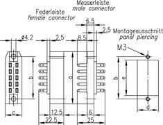 Telegärtner Messerleiste A 10 100023257
