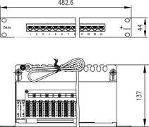 Telegärtner Patch Panel 100007033