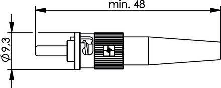 Telegärtner ST Stecker 100007057