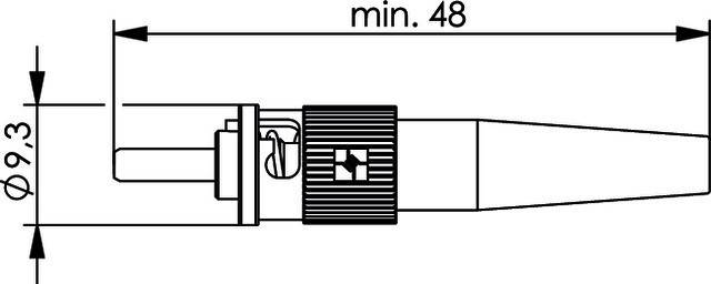 Telegärtner T-ST Stecker MM 100007054