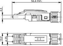 Telegärtner LC Duplex Stecker EasyGrip 100007115