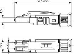 Telegärtner LC Duplex Stecker EasyGrip 100007112