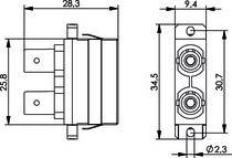 Telegärtner ST/SC Duplex Adapt. MM 100007270