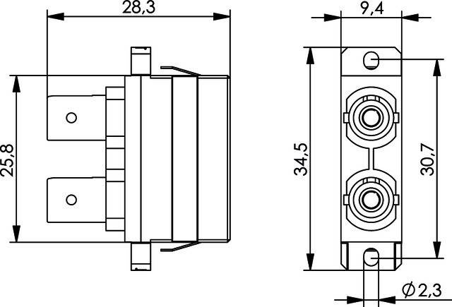 Telegärtner ST/SC Duplex Adapt. MM 100007270