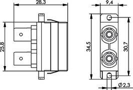 Telegärtner ST/SC Duplex Adapt. MM 100007272