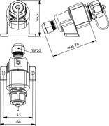 Telegärtner STX V1 AP-Dose 100007447