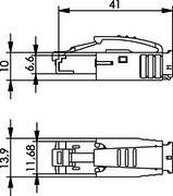Telegärtner STX IP20 RJ45-Stecker 100007451