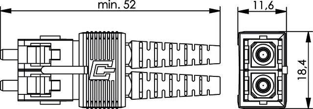 Telegärtner STX IP20 SC-RJ-Stecker 100007588