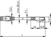 Telegärtner Patchk.S/FTP Cat.6A 100008101