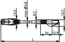 Telegärtner Patchkabel SF/UTP Cat5 100008281