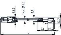 Telegärtner Patchkabel SF/UTP Cat.5 100008108