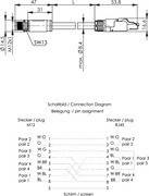 Telegärtner STX M12x1-RJ45 VL 100017237