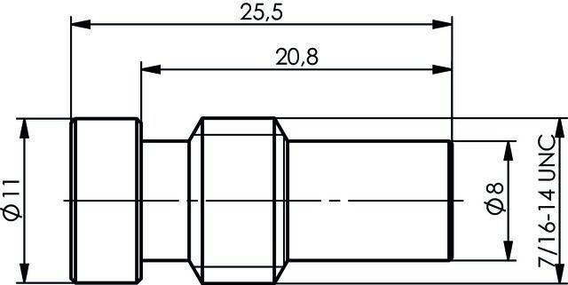Telegärtner UHF-Reduzierschraube 100000404