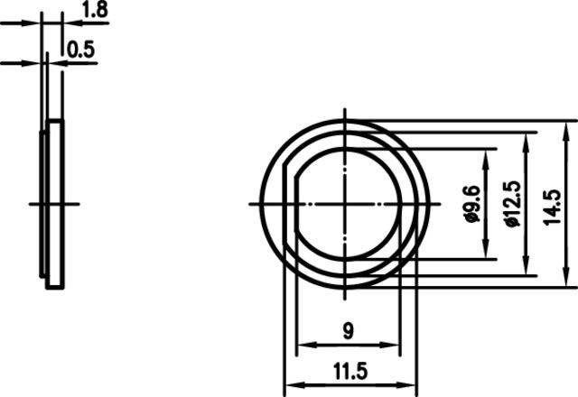 Telegärtner Isolierscheibe 100000733