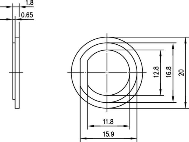 Telegärtner Isolierscheibe 100000734