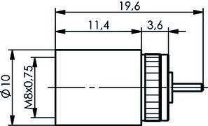 Telegärtner FME-Einpress-Stecker 100021090