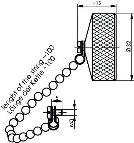 Telegärtner 7-16-Abdeckkappe 100021286