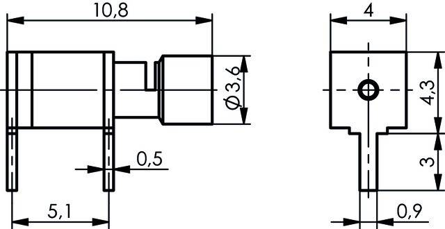 Telegärtner Kabelwinkelanschluß LPT SN 100021309
