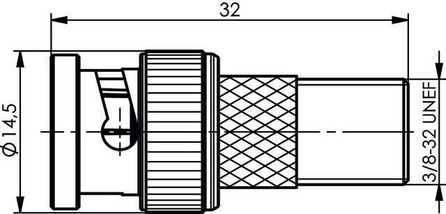 Telegärtner Adapter BNC-F (M-F) 100023641