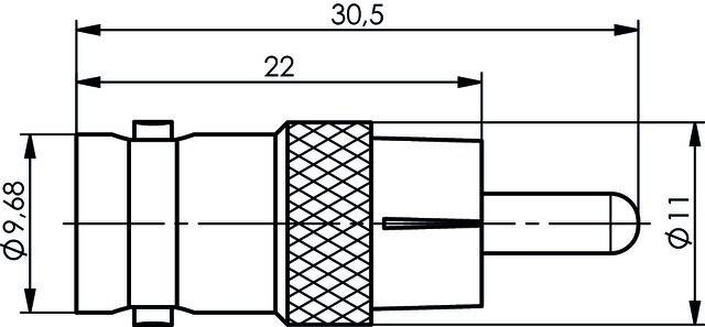Telegärtner Adapter BNC-CINCH 100023681