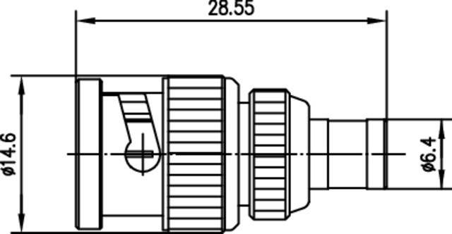 Telegärtner Adapter BNC-SMB (M-F) 100023687