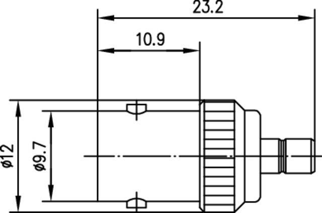 Telegärtner Adapter BNC-SMB (F-M) 100023688