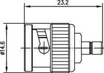 Telegärtner Adapter BNC-SMB m-m 100023692