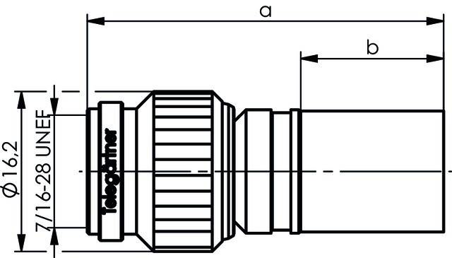 Telegärtner TNC-Kabelstecker 100023713
