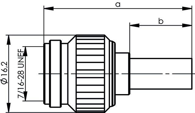 Telegärtner TNC-Kabelstecker 50Ohm 100023694