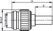 Telegärtner TNC Kabelstecker 100023818