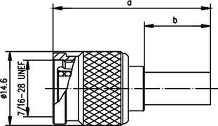 Telegärtner TNC-Stecker 100023745