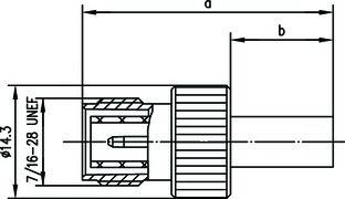 Telegärtner R-TNC-Buchse Revers. 100023804