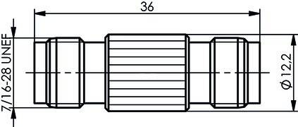 Telegärtner TNC-Kupplung (F-F) 100023833