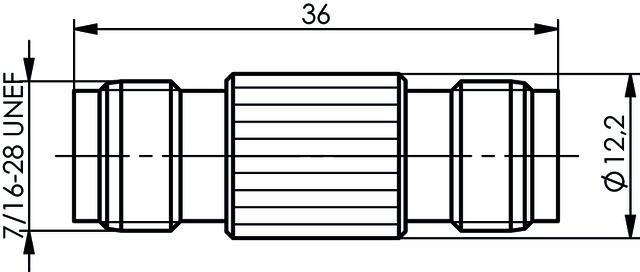 Telegärtner TNC-Kupplung (F-F) 100023833