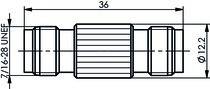 Telegärtner TNC-Kupplung (F-F) 100023833
