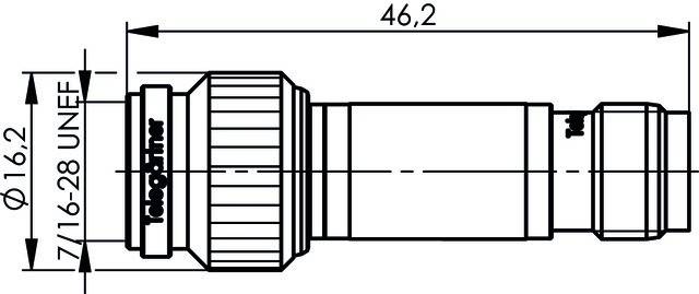 Telegärtner TNC-Dämpfungsglied 3 dB 100023841