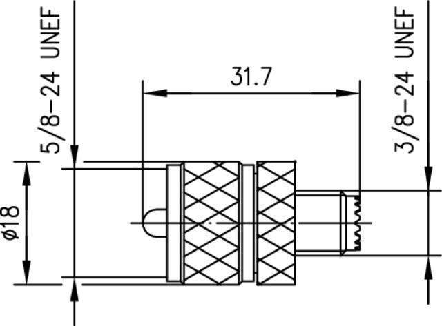 Telegärtner Adapter UHF-MiniUHF (M-F) 100024354