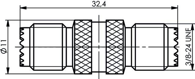 Telegärtner MiniUHF-Kupplung (F-F) 100024362