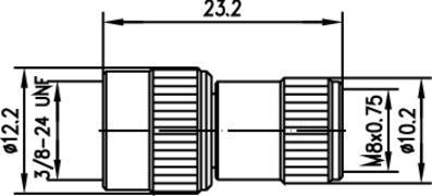 Telegärtner Adapter M/FME (M-M) 100024366