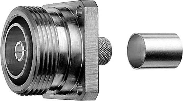 Telegärtner 7-16-Buchse mit Flansch 100024454