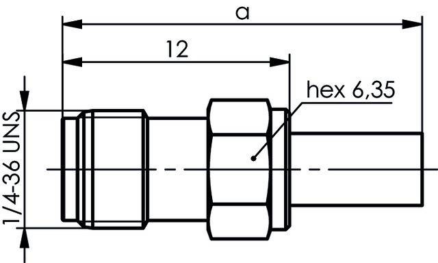 Telegärtner SMA-Kabelbuchse cr 50Ohm 100024701