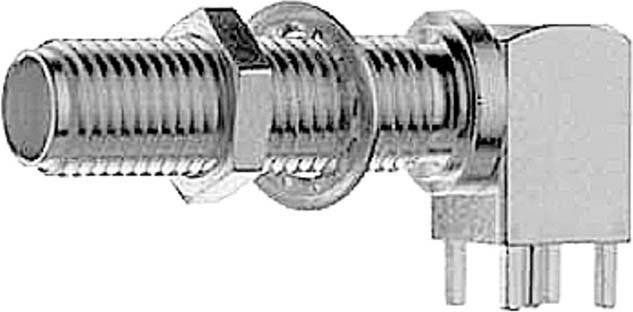 Telegärtner SMA-Winkeleinbaubuchse Au 100024718