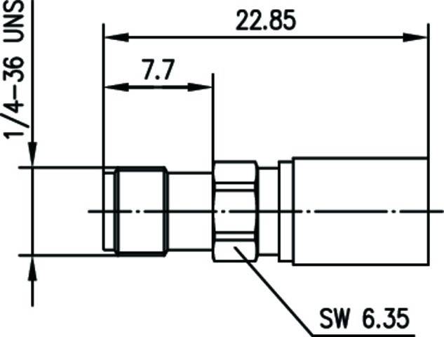 Telegärtner SMA-Kabelbuchse cr AU 100024724