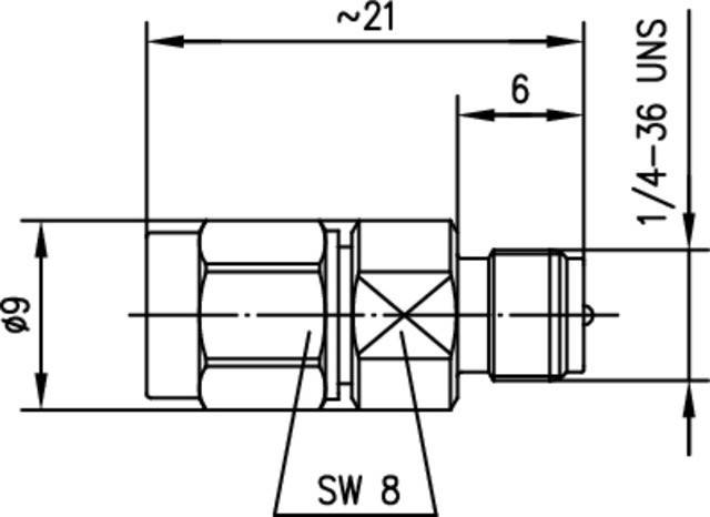 Telegärtner Adapter SMA - R-SMA 100024824