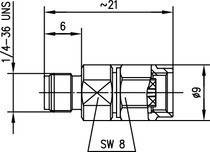 Telegärtner Adapter SMA - R-SMA 100024825