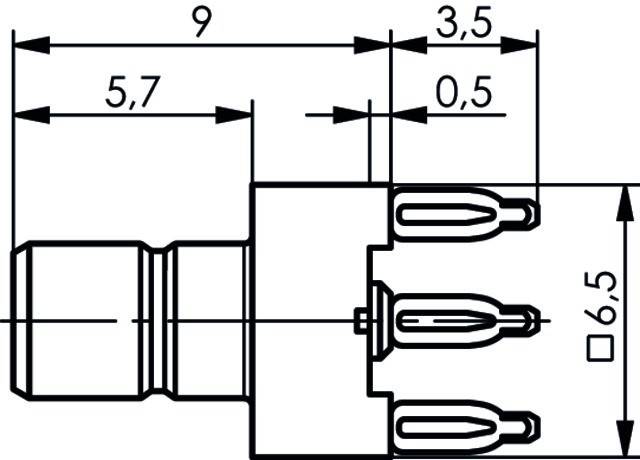 Telegärtner SMB-Stecker für LTP 50Ohm 100024856